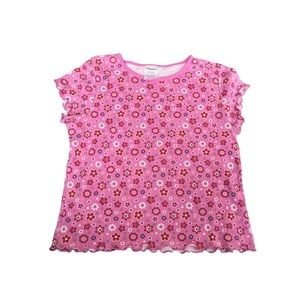 retro flower 2000’s baby tee